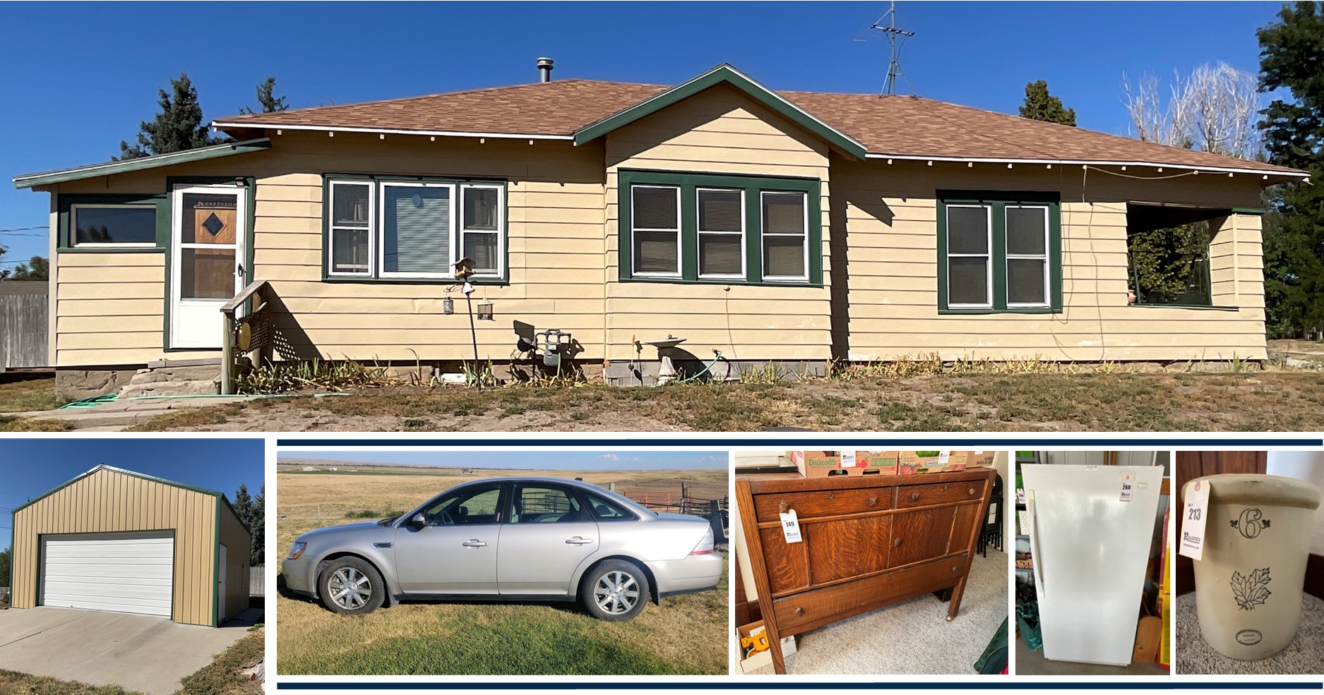 Broadwater Ne Home Personal Property Auction Kraupie S Real Estate