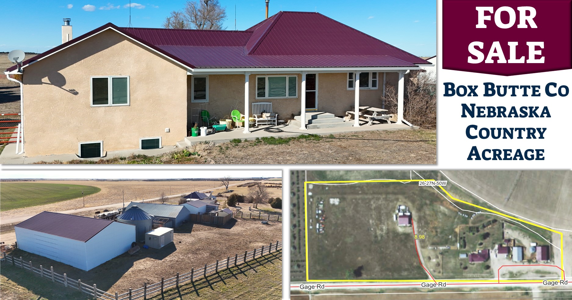 Box Butte Co. Country Acreage • Kraupie's Real Estate & Auctioneers